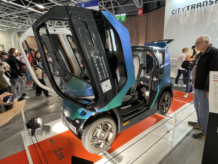 mondial auto 2022, mobilize, android, mondial de l'auto 2022 - la nouvelle mode des voiturettes électriques