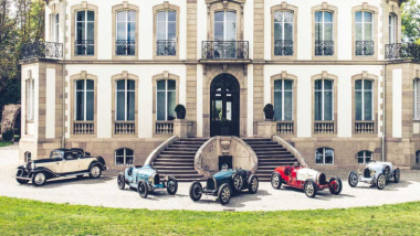 Retour aux sources pour ces cinq Bugatti historiques
