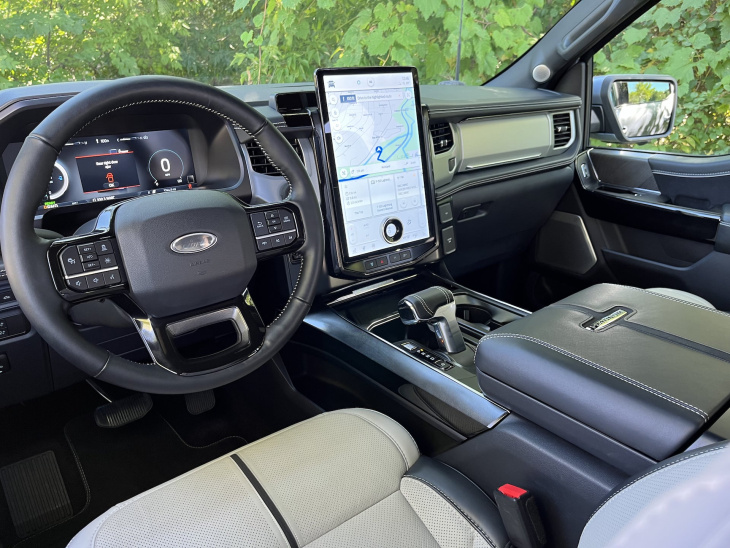 android, on a essayé le ford f-150 lightning : la légende américaine passe à l’électrique
