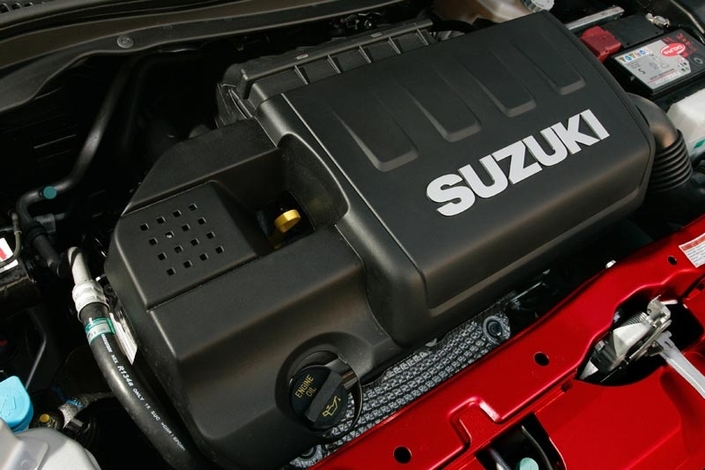 Moteur très costaud également pour la Suzuki Swift Sport de 2006, mais la boîte de vitesses avoue parfois quelques faiblesses. 