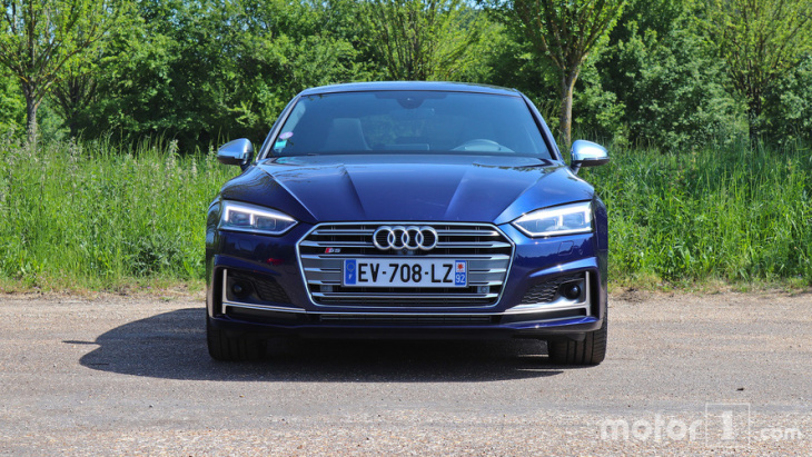 essai comparatif - l'audi s5 sportback affronte la kia stinger gt