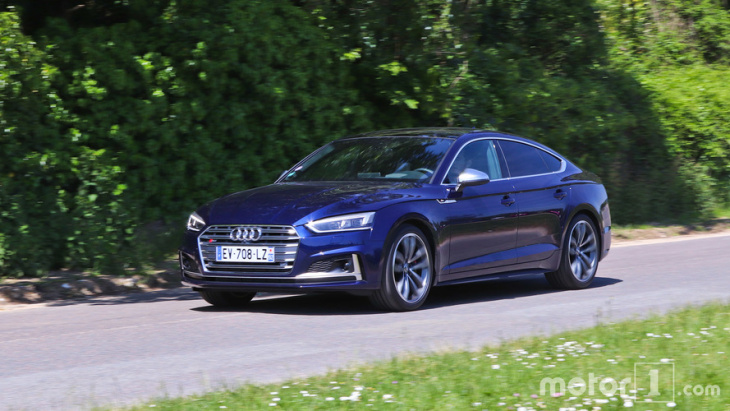 essai comparatif - l'audi s5 sportback affronte la kia stinger gt