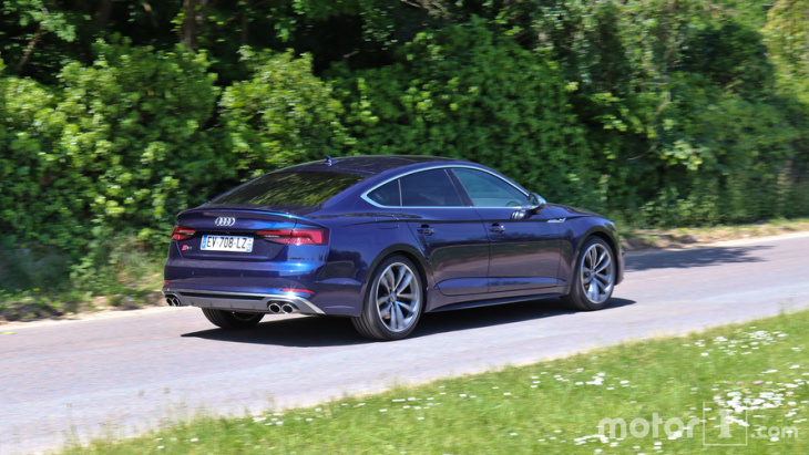 essai comparatif - l'audi s5 sportback affronte la kia stinger gt