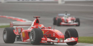 La Ferrari de 2003 de Michael Schumacher va être vendue aux enchères