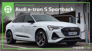 Essai Audi e-tron S Sportback - S comme Super luxueux