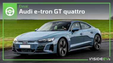 Essai Audi e-tron GT quattro - Nos premières impressions à son volant
