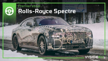 Premier contact avec la Rolls-Royce Spectre