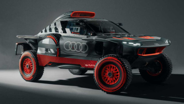 Audi dévoile une évolution du RS Q e-tron pour le prochain Dakar