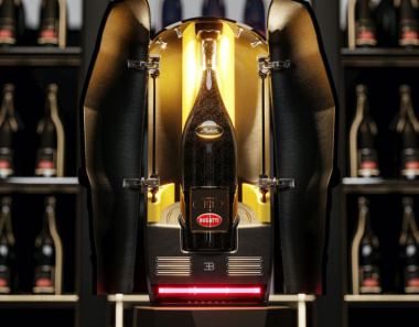 Bugatti met les gaz en proposant une bouteille de champagne « sur mesure » à ses clients