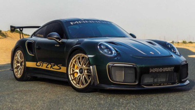 Porsche 911 GT2 RS : près de 1000 ch grâce à Manhart