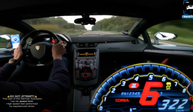 À plus de 340 km/h sur l’autoroute, il envoie sa Lamborghini Aventador SVJ en enfer !