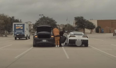 VIDEO – Il ne leur faut que 60s pour voler la roue de cette Corvette C7