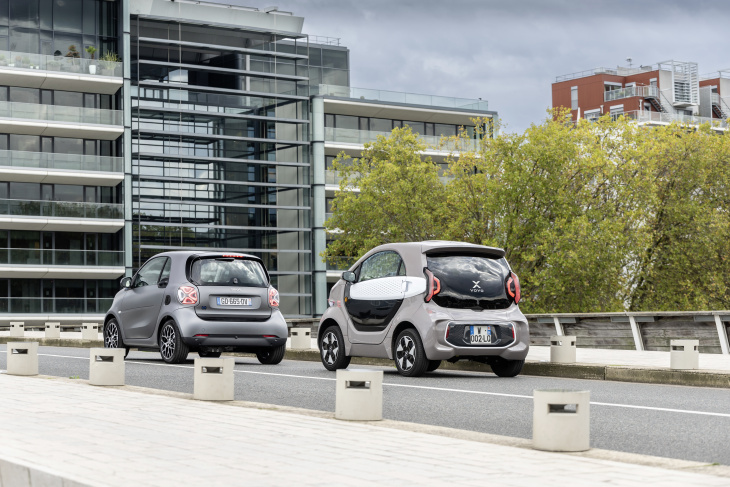 bonus écologique,  voiture électrique, android, essai comparatif : la citadine électrique xev yoyo défie la smart eq fortwo
