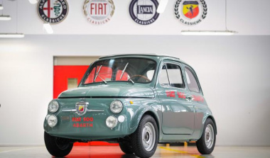 Abarth Classiche célèbre les 100 ans du circuit de Monza avec une Fiat 500 Restomod