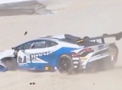 VIDEO – Le crash impressionnant d’une Lamborghini Huracan à Laguna Seca après avoir perdu les freins