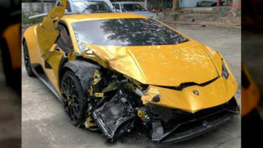Lamborghini Huracan Performante crée le chaos à Bangkok
