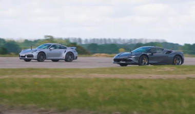 VIDEO - Ferrari SF90 vs Porsche 911 Turbo S : l’Allemande a enfin trouvé à qui parler !