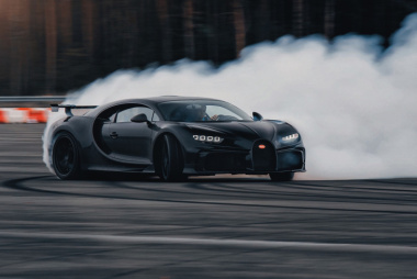 VIDEO – Chez Bugatti, on drift en Chiron Pur Sport pour reproduire des éléments de design