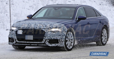 Scoop – Audi A6 : restylage par grand froid