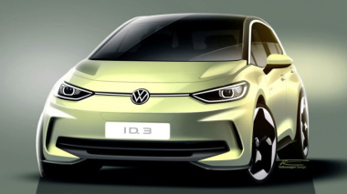 Volkswagen ID.3 restylée (2023) une chirurgie plastique façon Golf ?
