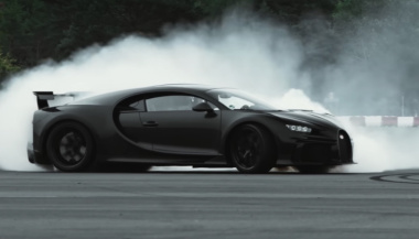 Bugatti allume les pneus à 27 000€ de la Chiron Pur Sport