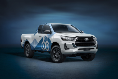 Un pick-up Toyota Hilux à hydrogène en développement