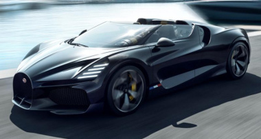 Bugatti W16 Mistral - prix, fiche technique, performances, photos et vidéo
