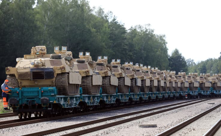 les états-unis approuvent la vente de 116 chars abrams supplémentaires à la pologne