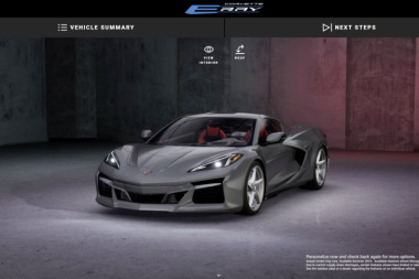 Corvette E-Ray (2023). Des illustrations de la sportive hybride publiées par erreur