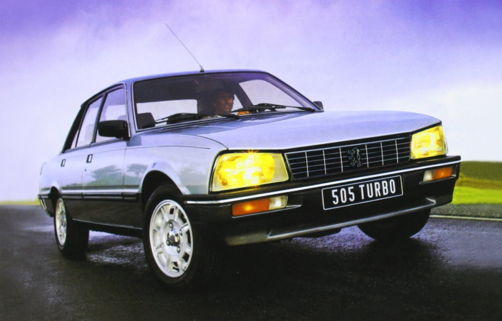505 turbo, peugeot, peugeot 505 turbo (1983 – 1988), une étonnante berline de sport, dès 9 000 €