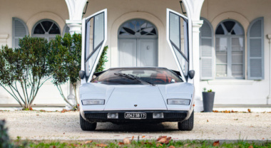Une des premières Lamborghini Countach à vendre à Rétromobile