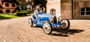 Bugatti Baby II : on a essayé le plus beau jouet de Noël !