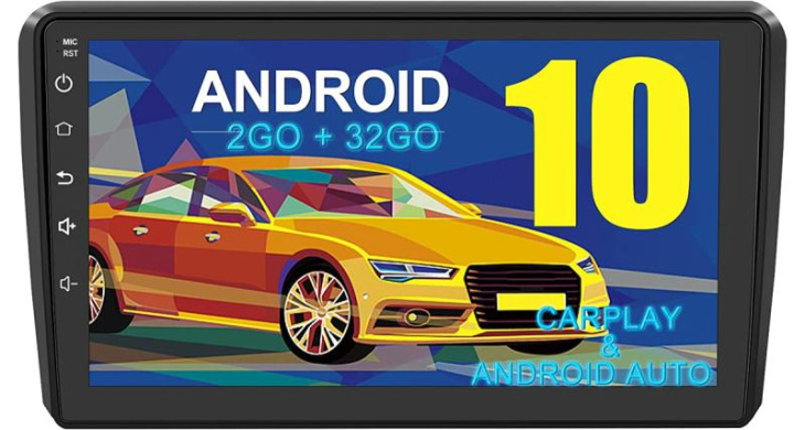 android, awesafe commercialise un autoradio android 10 avec carplay pour audi a3
