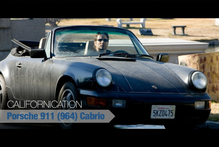 911 type 964 cabriolet, porsche, californication : la série qui se moque du mythe automobile