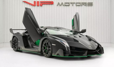 Une Lamborghini Veneno Roadster à vendre à près de 9 millions d’euros à Dubaï !