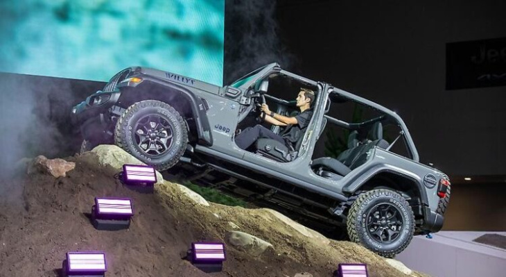 jeep wrangler : de nouvelles versions pour la plage