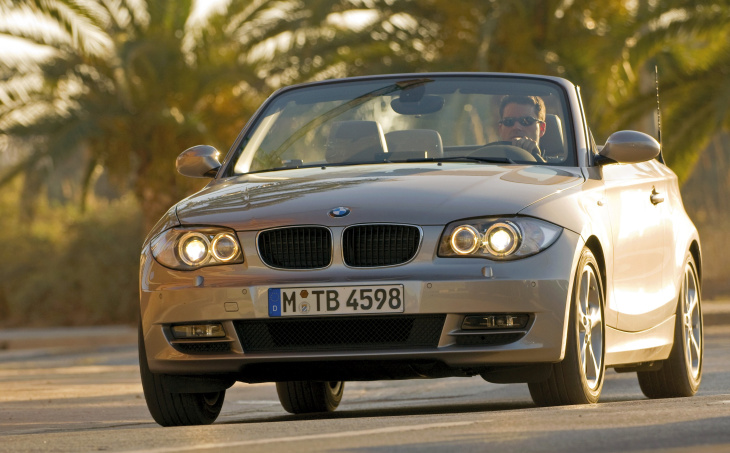 serie 1 e82 coupe, serie 1, serie 1 e88 cabriolet, bmw 125i (2008 – 2013), petite rareté, gros plaisir, dès 12 000 €