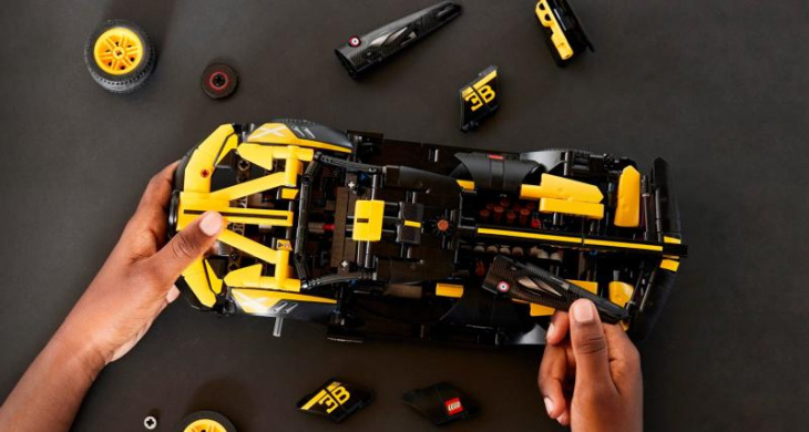 amazon, reproduite en lego technic, la bugatti bolide est désormais accessible à tous