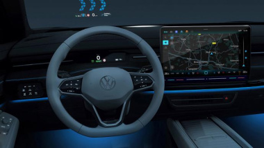 Volkswagen donne un aperçu de sa berline ID.7 qui sera dévoilée au CES 2023