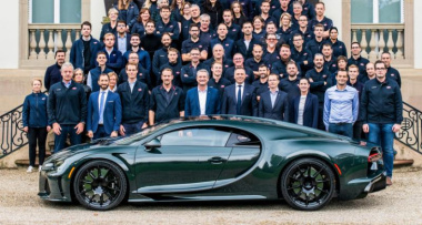 Bugatti annonce avoir réalisé une année record en 2022