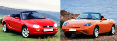 Fiat Barchetta vs MG F, des roadsters sympas et pas chers, dès 4 800 €