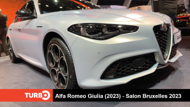 VIDEO - Alfa Romeo Giulia et Stelvio restylés, en direct du Salon de Bruxelles 2023
