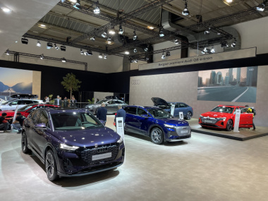 Salon de Bruxelles 2023 - Le stand Audi : surtout des SUV !