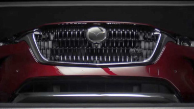 Le Mazda CX-90 dévoile sa face avant dans une vidéo teaser