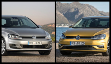 Avant/après : tout savoir sur le restylage de la Volkswagen Golf VII