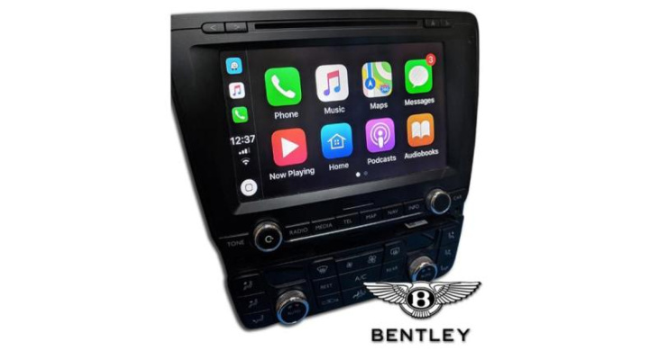 android, nav tv commercialise une interface carplay pour les anciennes bentley continental gt
