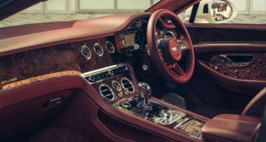 Personnalisée par Mulliner, cette Bentley Continental GT Azure rend hommage à la R-Type Continental
