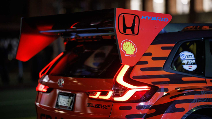 Honda CR-V Hybrid Racer : un SUV équipé d'un moteur d'IndyCar