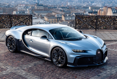 Vendue 10 millions d’euros, la Bugatti Chiron Profilée énerve la Mairie de Paris