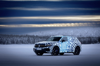 Volkswagen Touareg (2023). Premières photos camouflées du SUV restylé